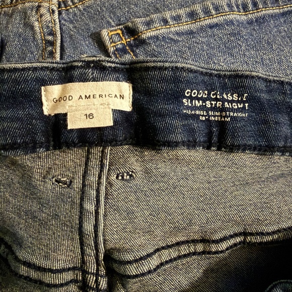 Good American Good Classic Slim-Type High Rise Women's Jeans - Picture 7 of 9